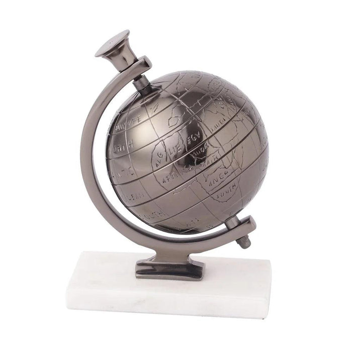 3d Mini Metal Earth Globe for Home Decor Desk Globe | Decorative Globe