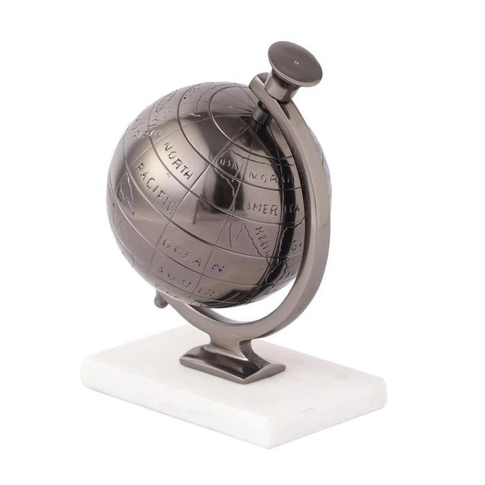 3d Mini Metal Earth Globe for Home Decor Desk Globe | Decorative Globe