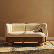 Boucle Cream Buffalo Small Sofa