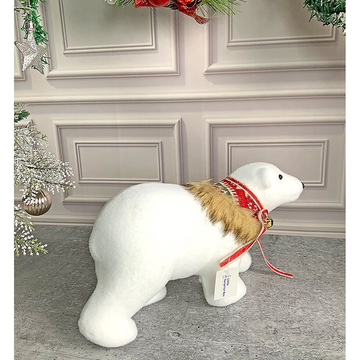 Snow Polar Bear, Christmas winterland Décor and Christmas Decoration