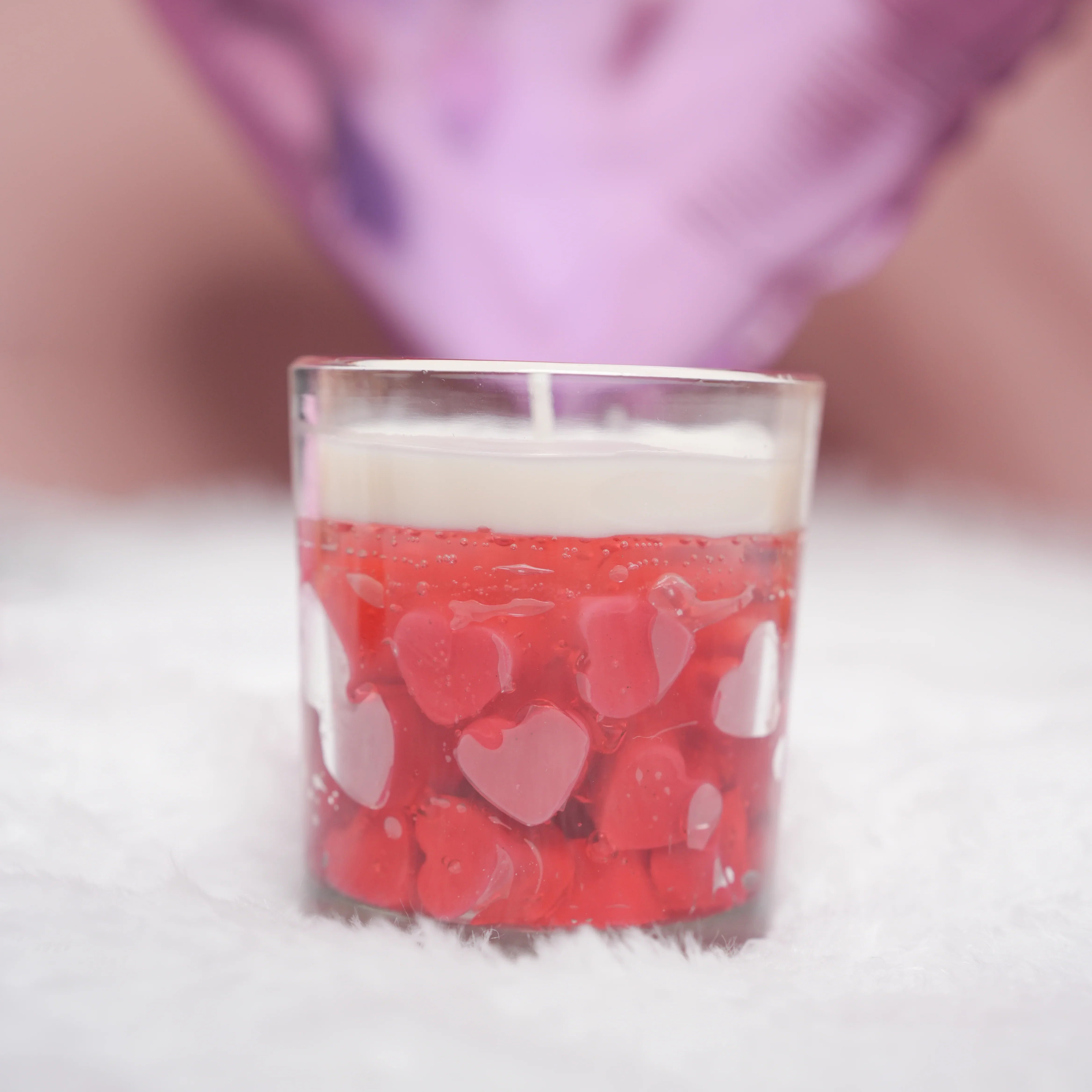 Scarlet Love Candle