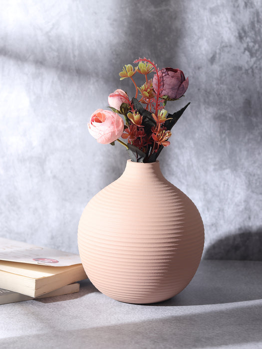 Bella Enamel Vase | Elegant Flower Vase for Home Decor | Vase for Office Decor