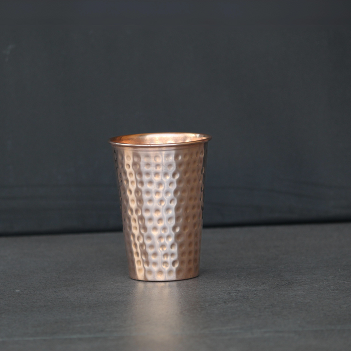 Hammered Copper Glass | Tamba Bartan & Copper Glassware