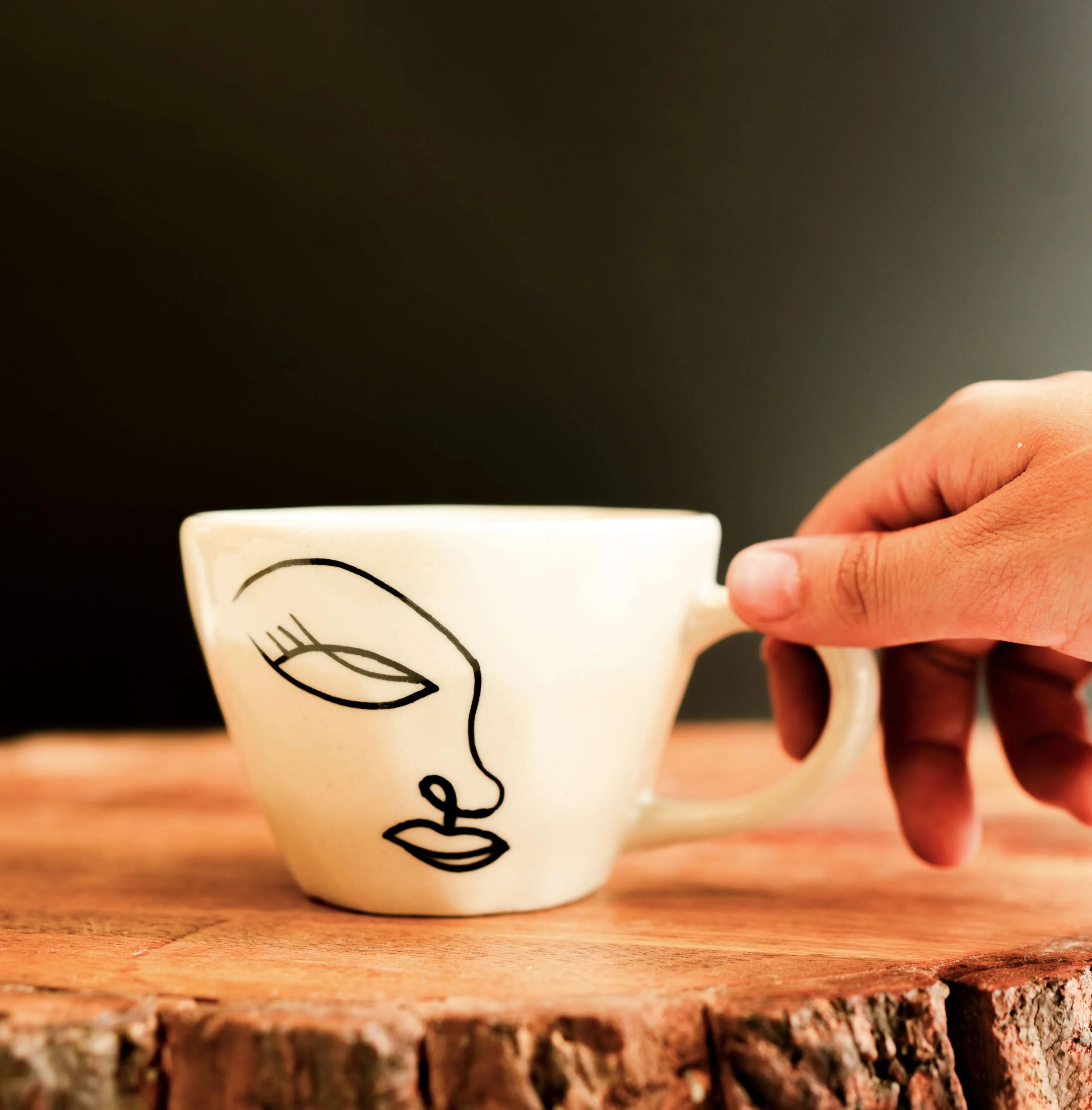 Abstract Breakfast Set