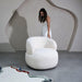 Buy Chair - Leia Boucle Swivel Chair by Muun Home on IKIRU online store