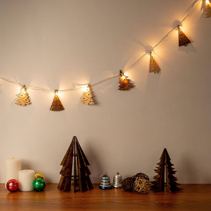 Grenes Christmas Bunting & Cozy Holiday Lights for Décor