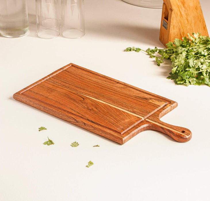 Acacia Wood Cutting Board cum Platter