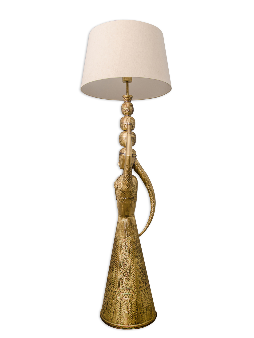 Kalash Figurine Floor Lamp