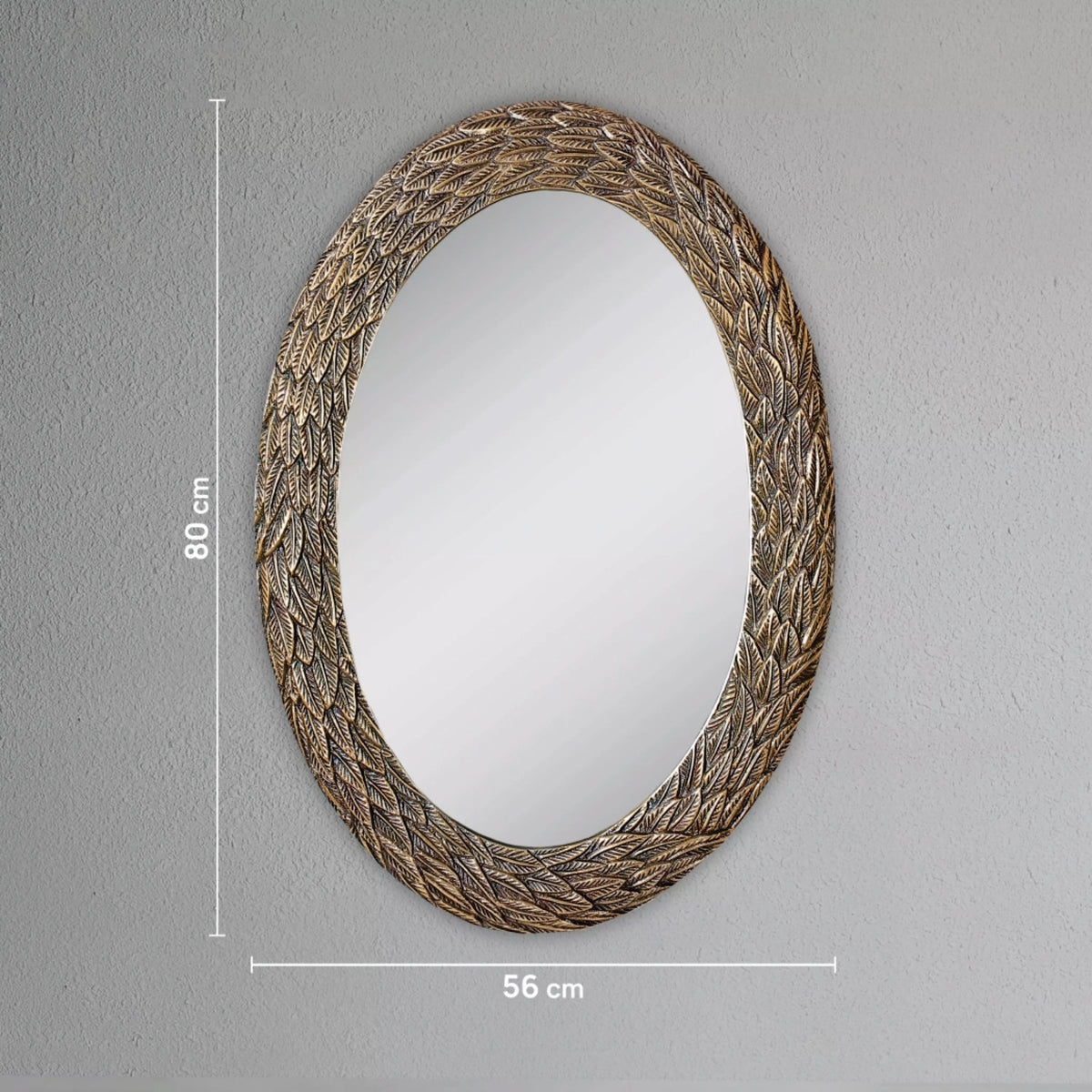 Sterling Oval Mirror