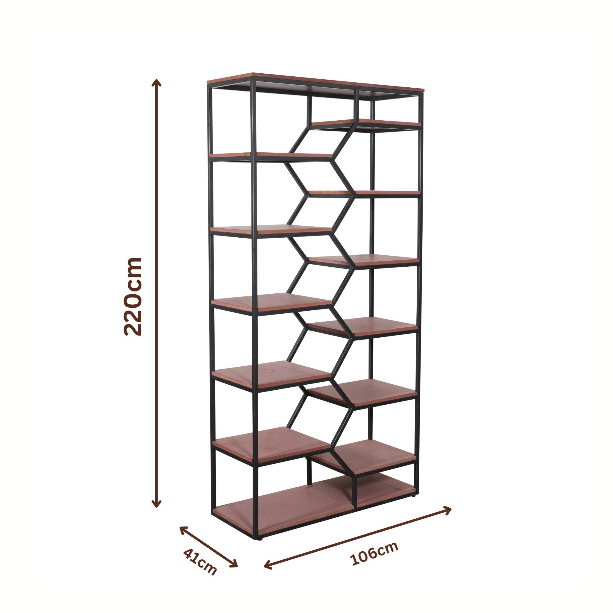 Orion Metallic Book Shelf | Metal