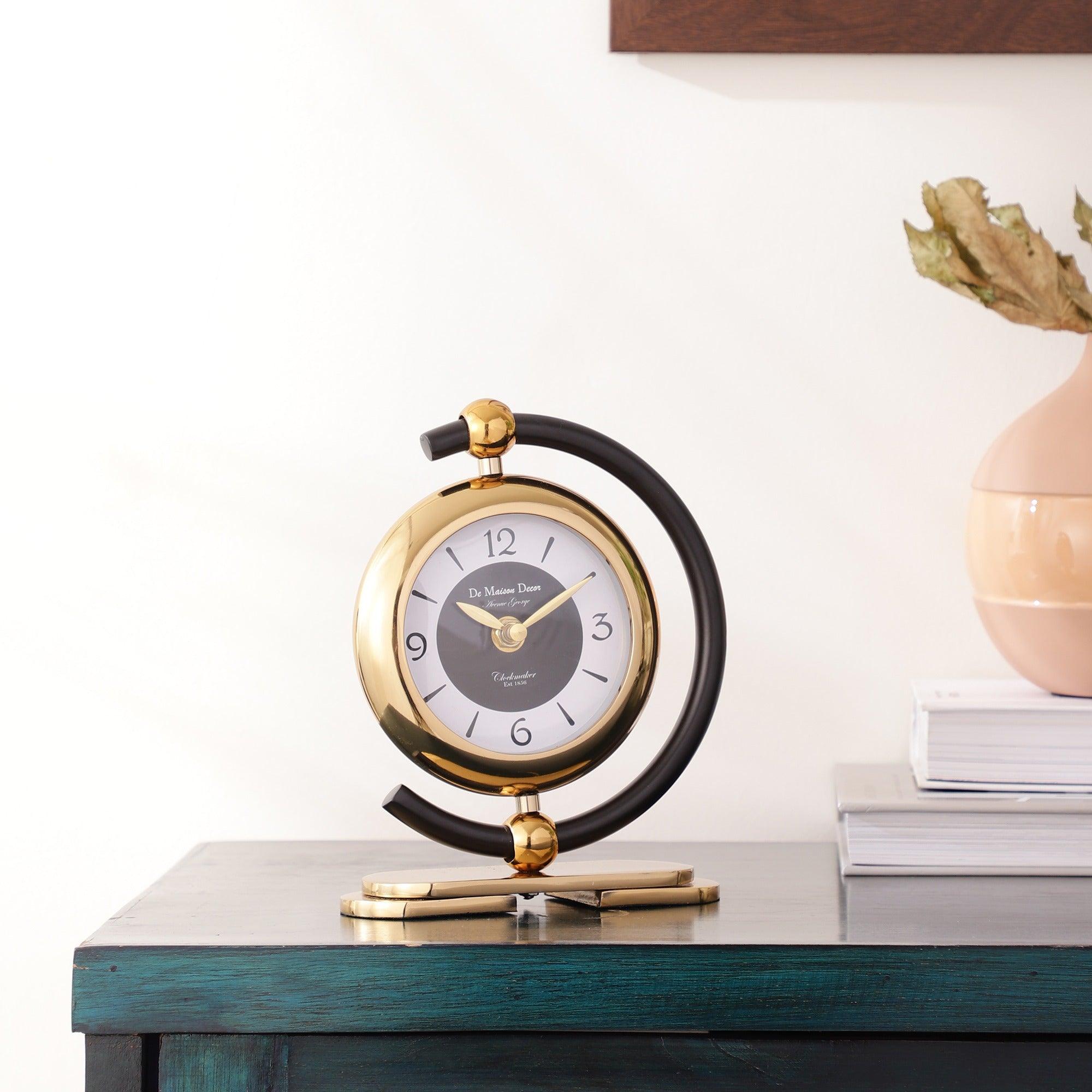 Aleksi 3 Mini Clock | Vintage Alarm Clock For Home & Office Decor