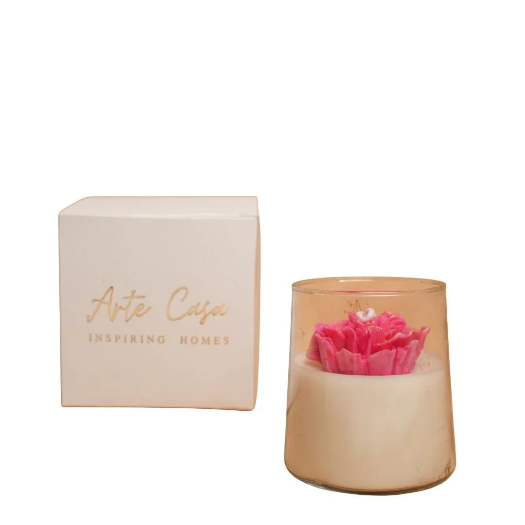 Petal Glow candle