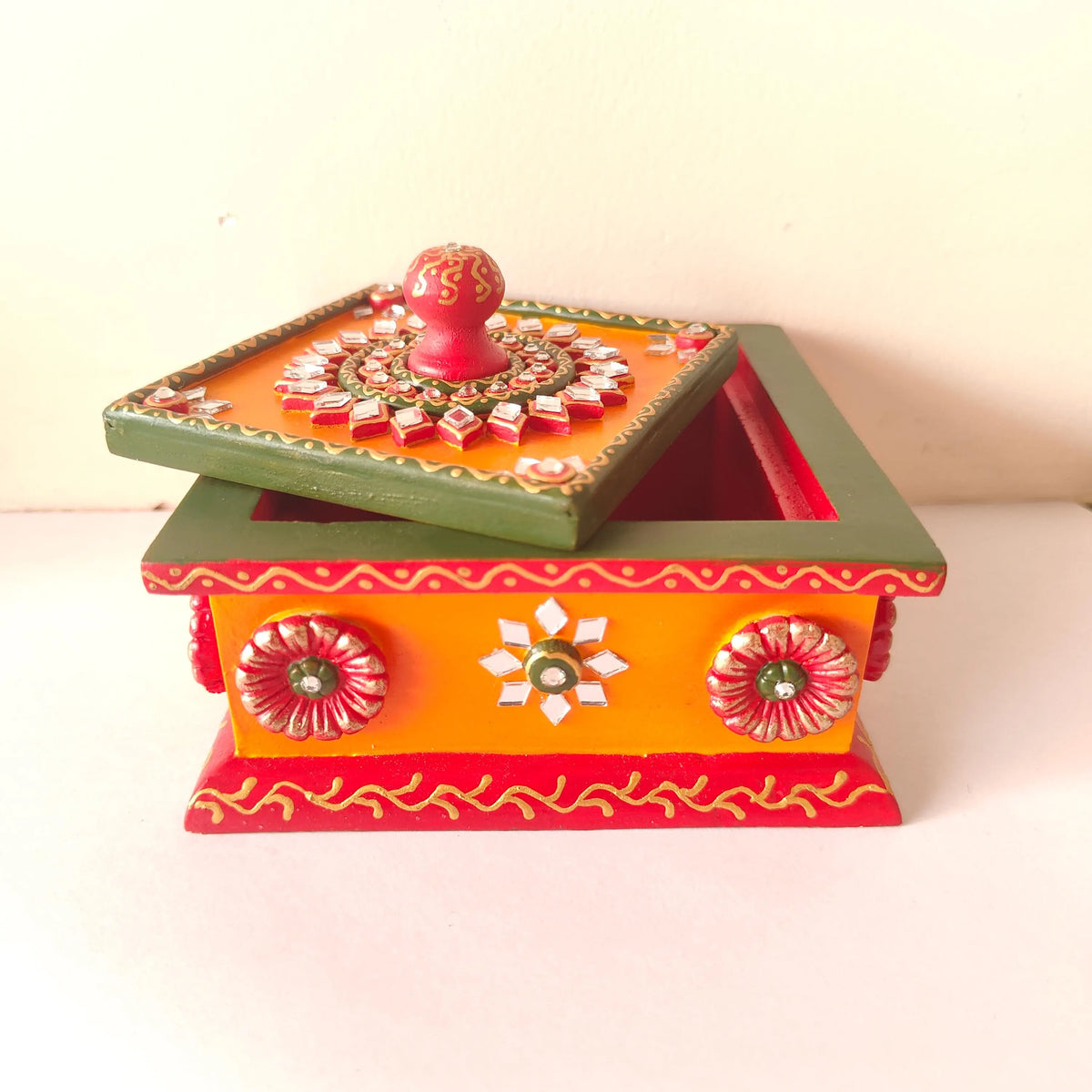 Paper Mache Decorative Box