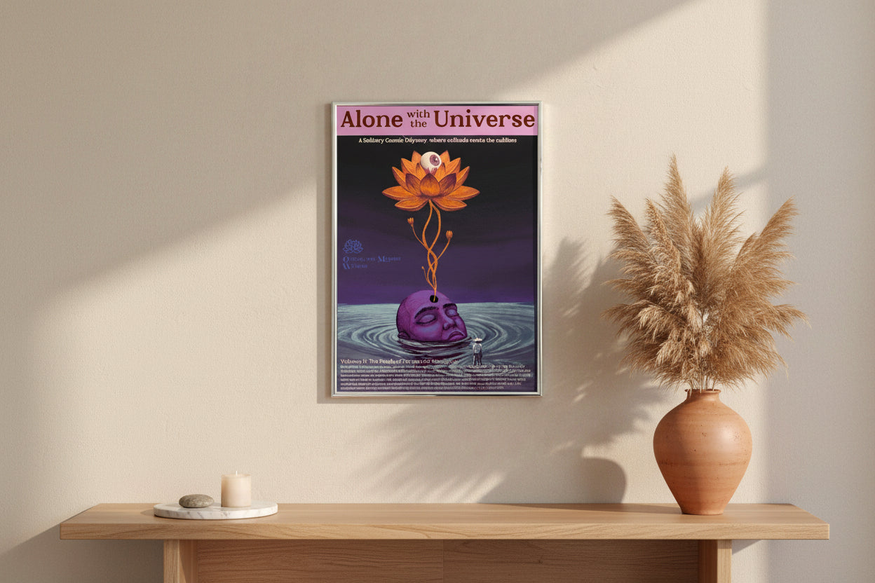 Alone with the universe (volume 2) framed artwork