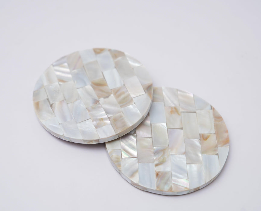 Mother of Pearl  Coaster