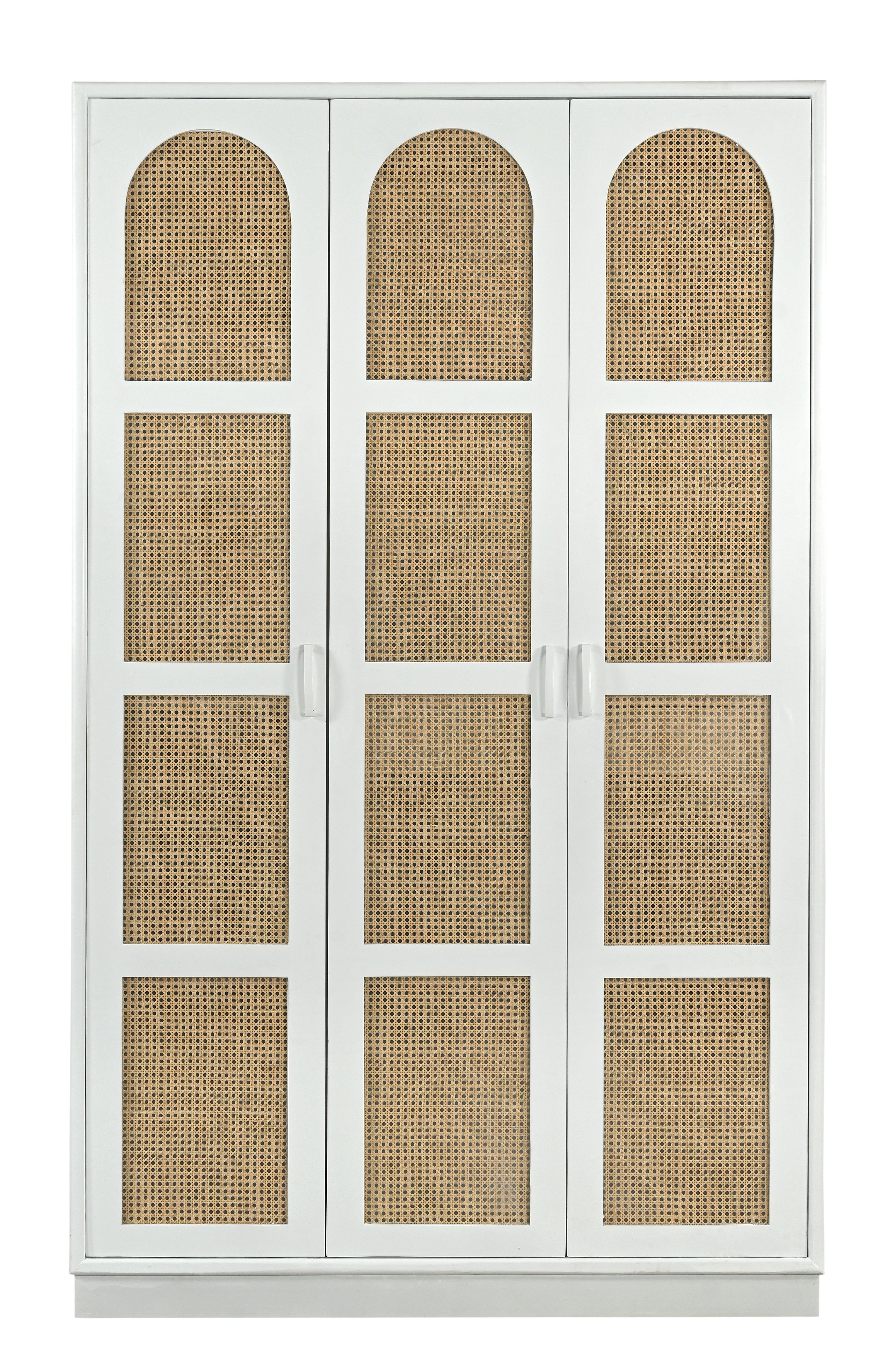 Wellington 3-Door Wardrobe | Almirah