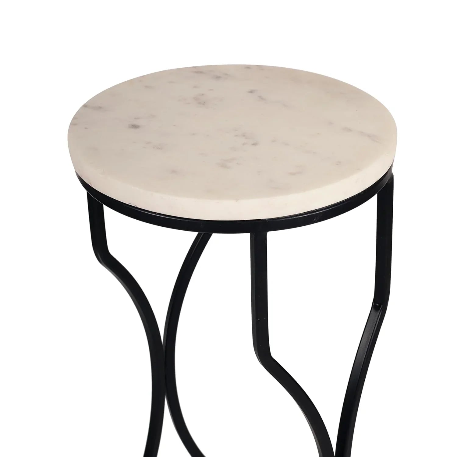 Ivory Eclipse End Table