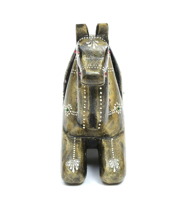 Camel Wood Animal Figurine