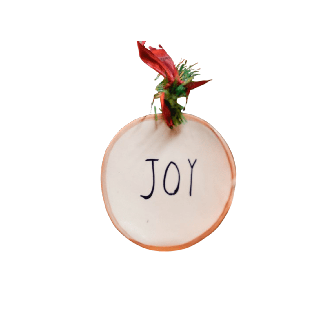 Pack of 4 festive ornaments