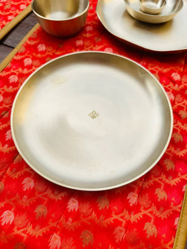 Kansa Quarter Plate - 7.5 Inches