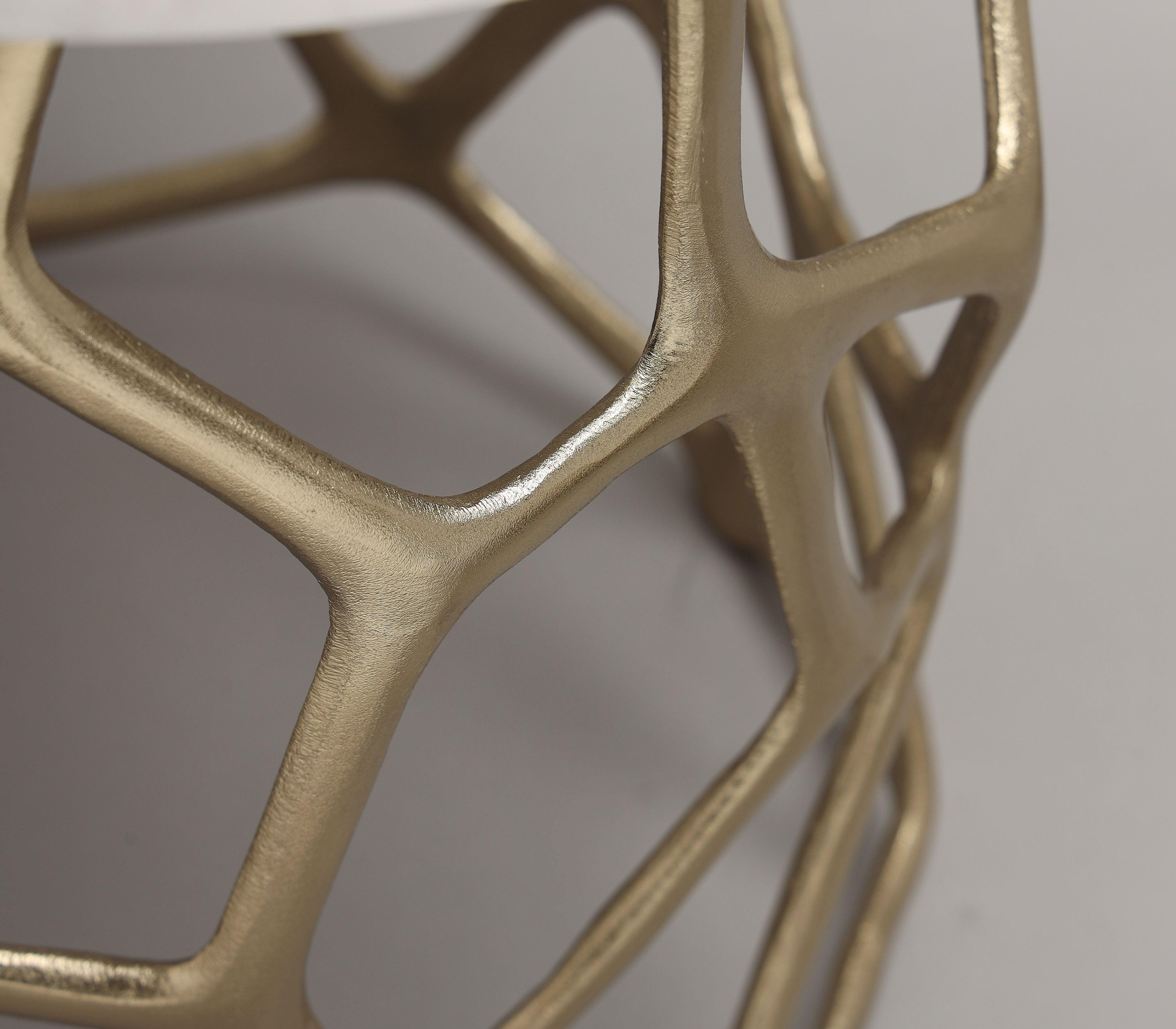 Sacred Geometry Side Table for Living Room | Designer End Tables | Decorative End Tables