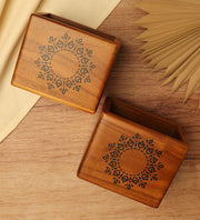 Compact Spoon Holder Teak Windmill