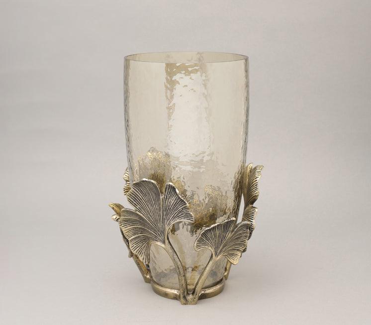 Gingko Leaf Vase for Living Room or Office