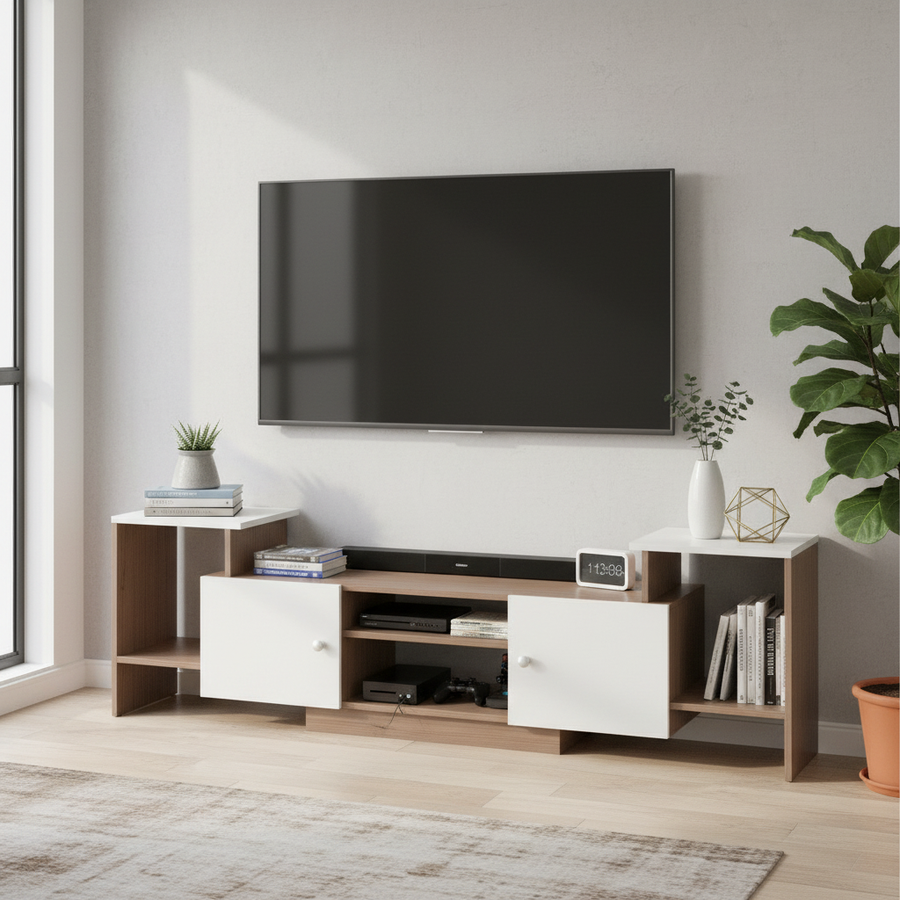 TV Unit for 65 Inch TV with Storage - Eptimal