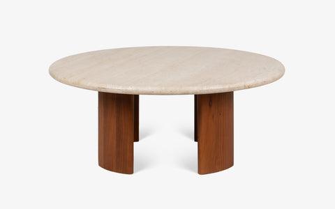 Abacus Coffee Table | Wooden Center Table For Living Room | Acacia Wood Tea Table