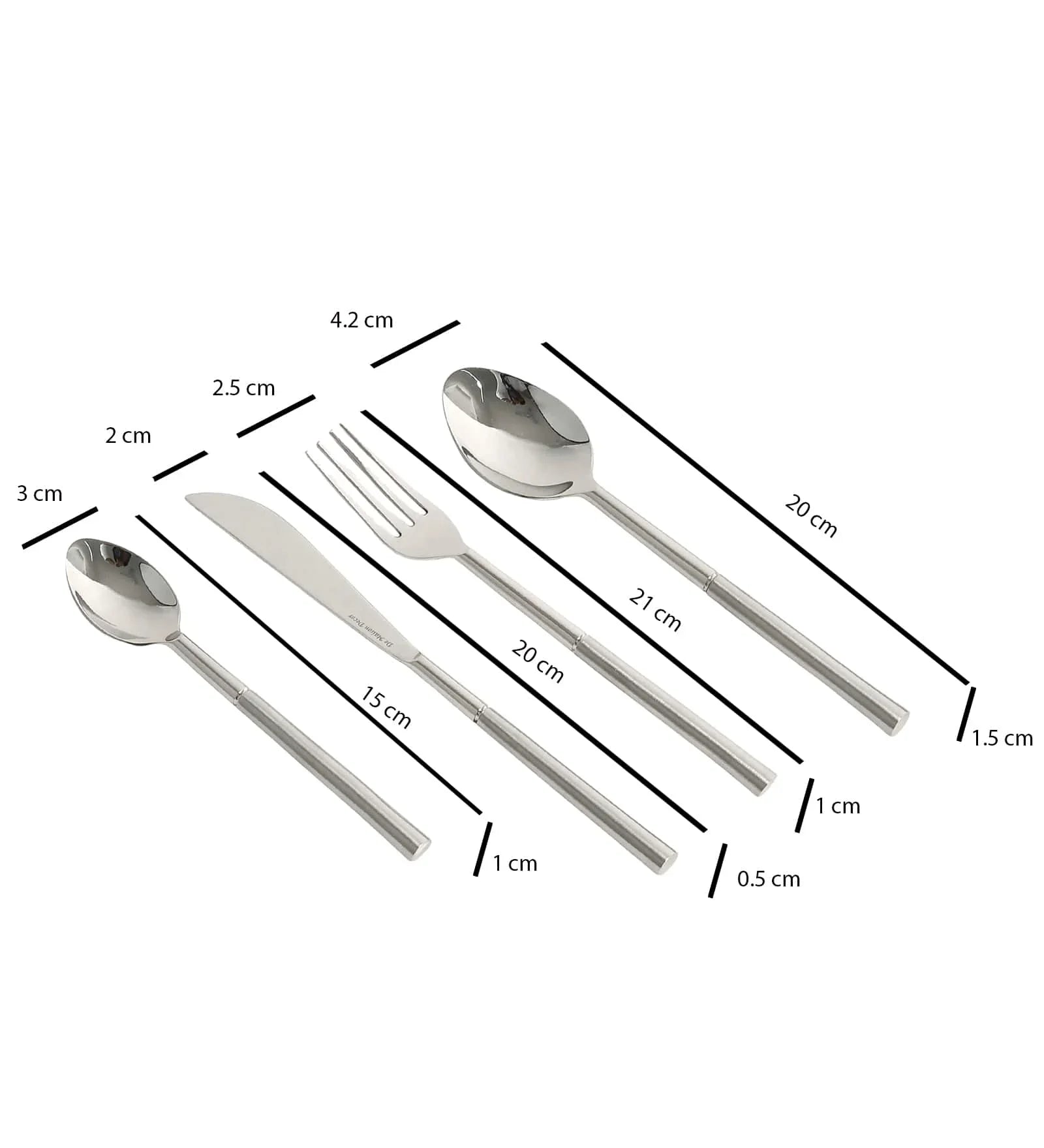 Lark Cutlery Set Silver