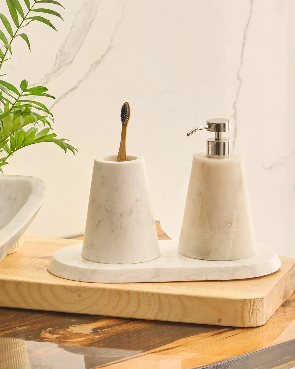 Neo White - Dispenser Set