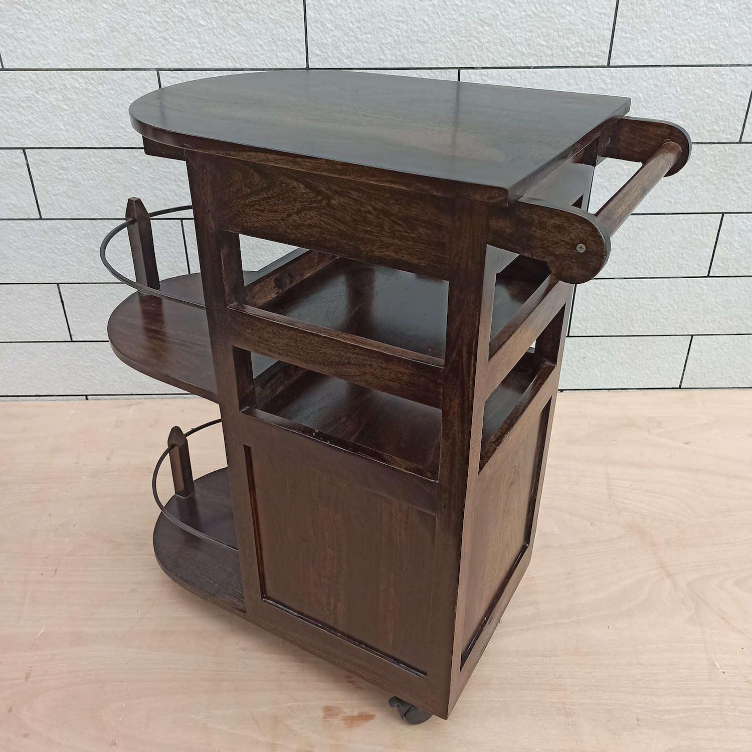 Logan Bar Cabinet  | Walnut