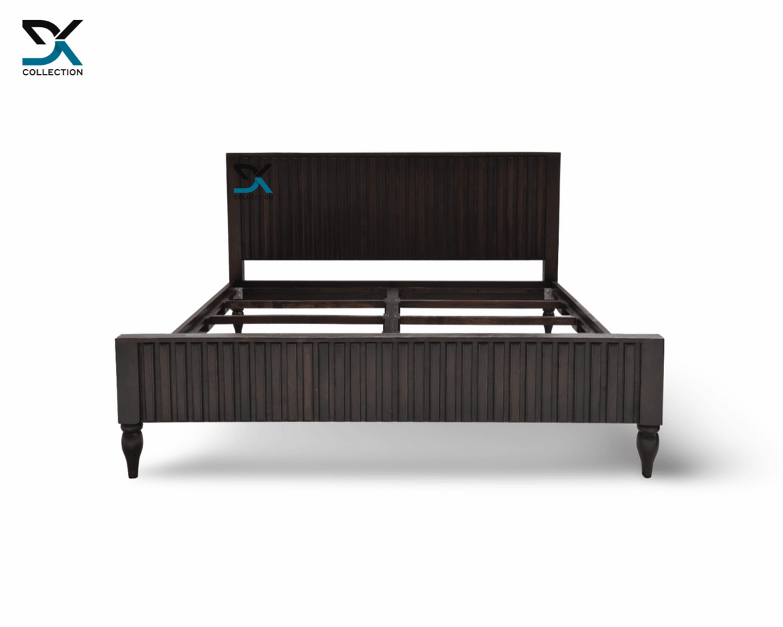Urbano Solid Sheesham Wood King Size Bed