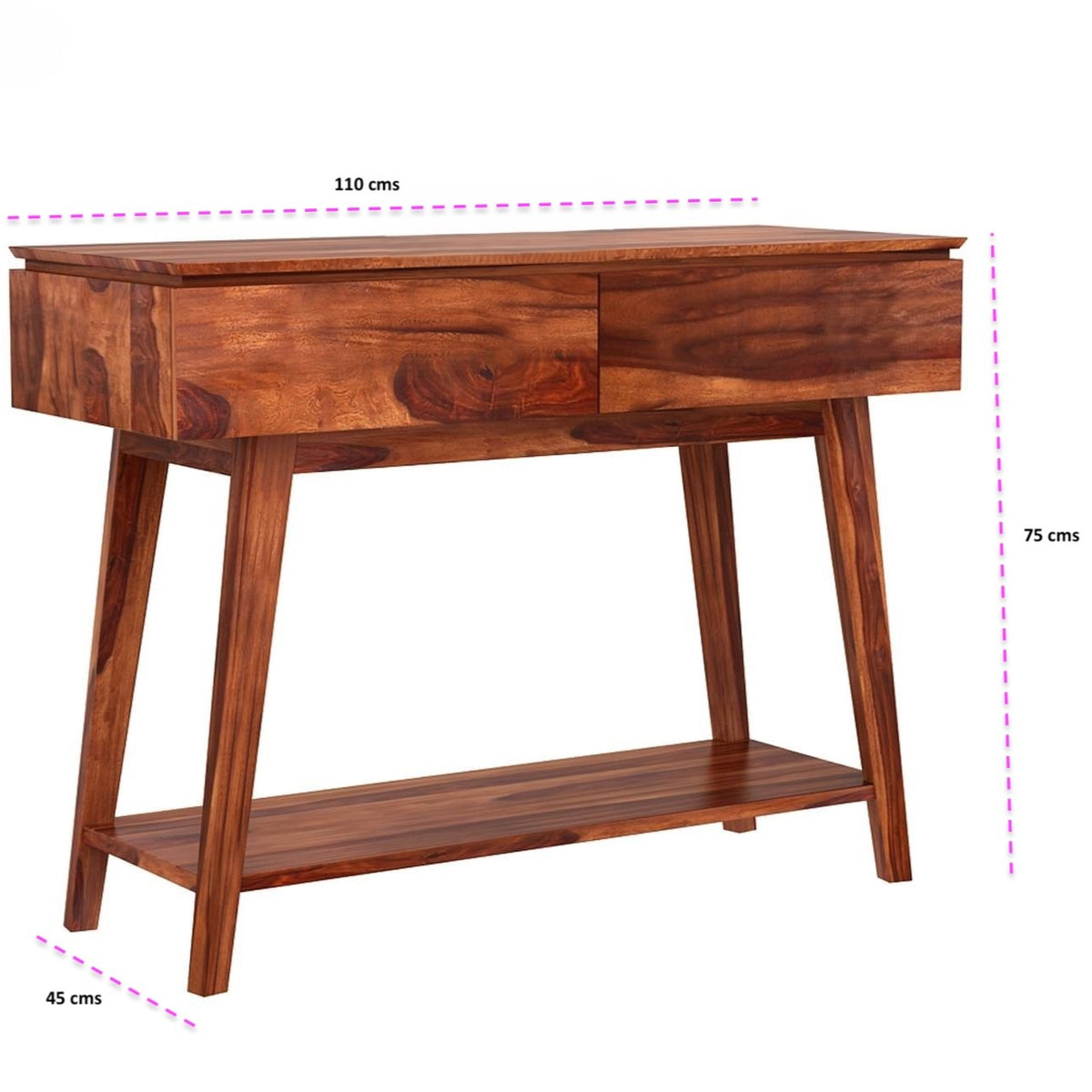 Neptune Console | Sheesham Wood