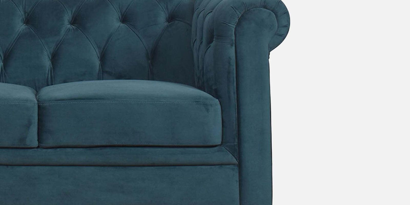 Dallas Luxurious Fabric Sofa Seater Teal Green For Home & Office | Living Room Furniture