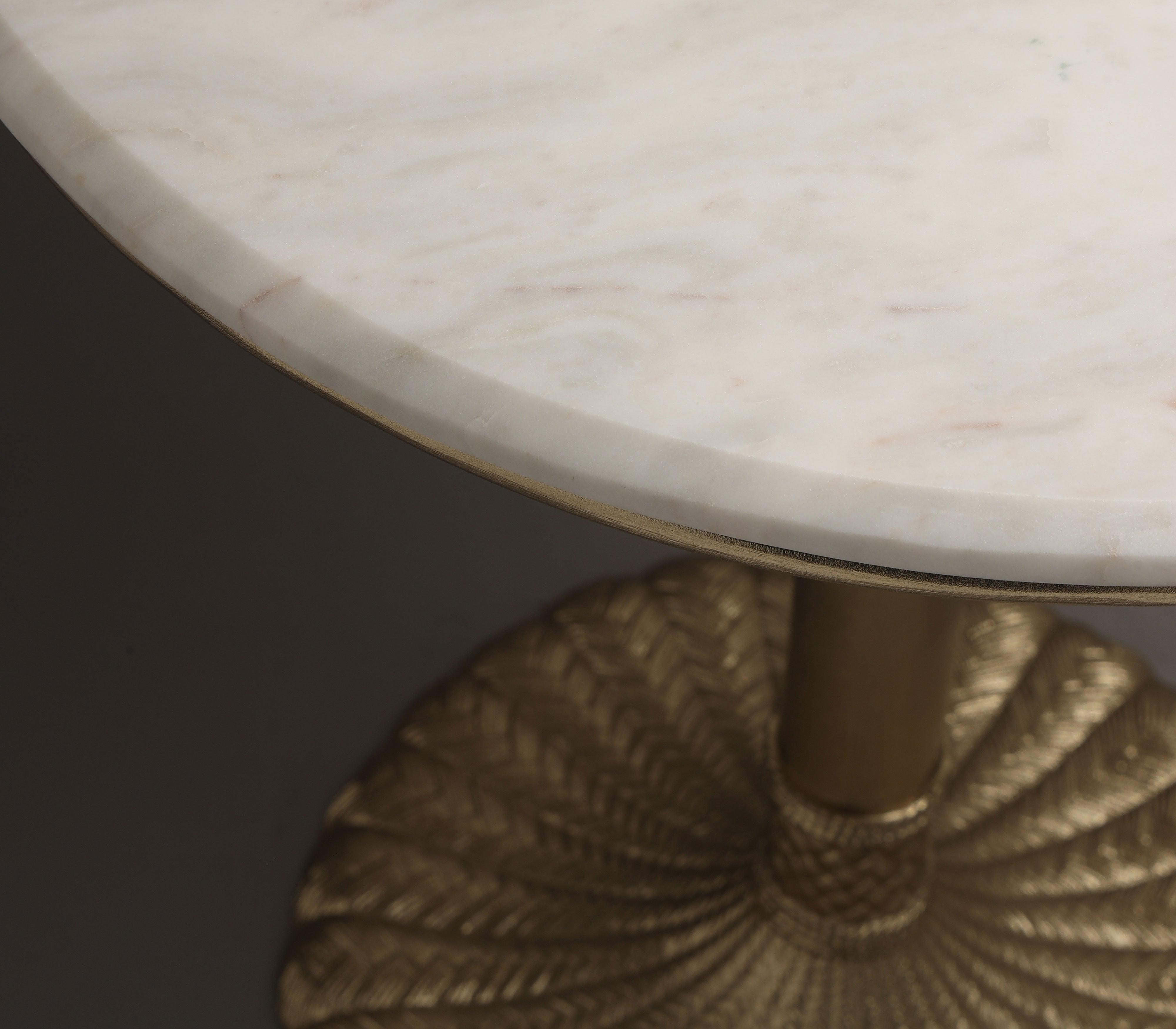 Braided Sofa Side Table for Living Room | Luxurious Corner Table | Bedside Table | Small End Table