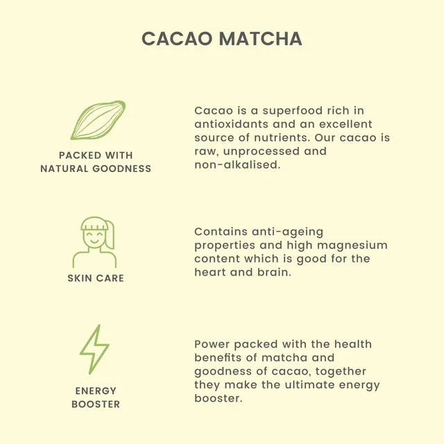 Cacao Matcha Green Tea