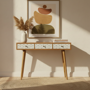 Sarina  Console Table for Living Room | Solid Mango Wood Entryway Table