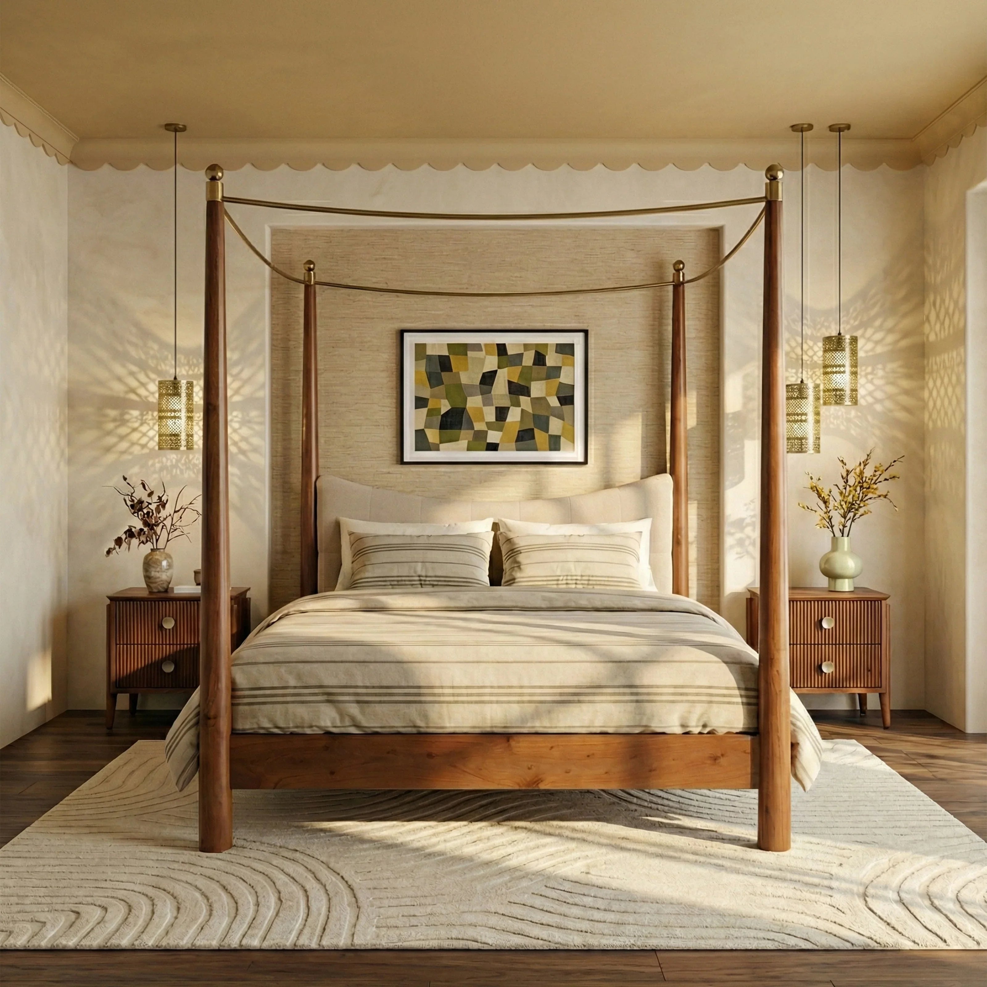 Le Roi Queen Size Bed