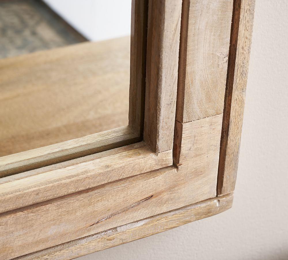 Layne Mid Century Mirror |  Mango wood