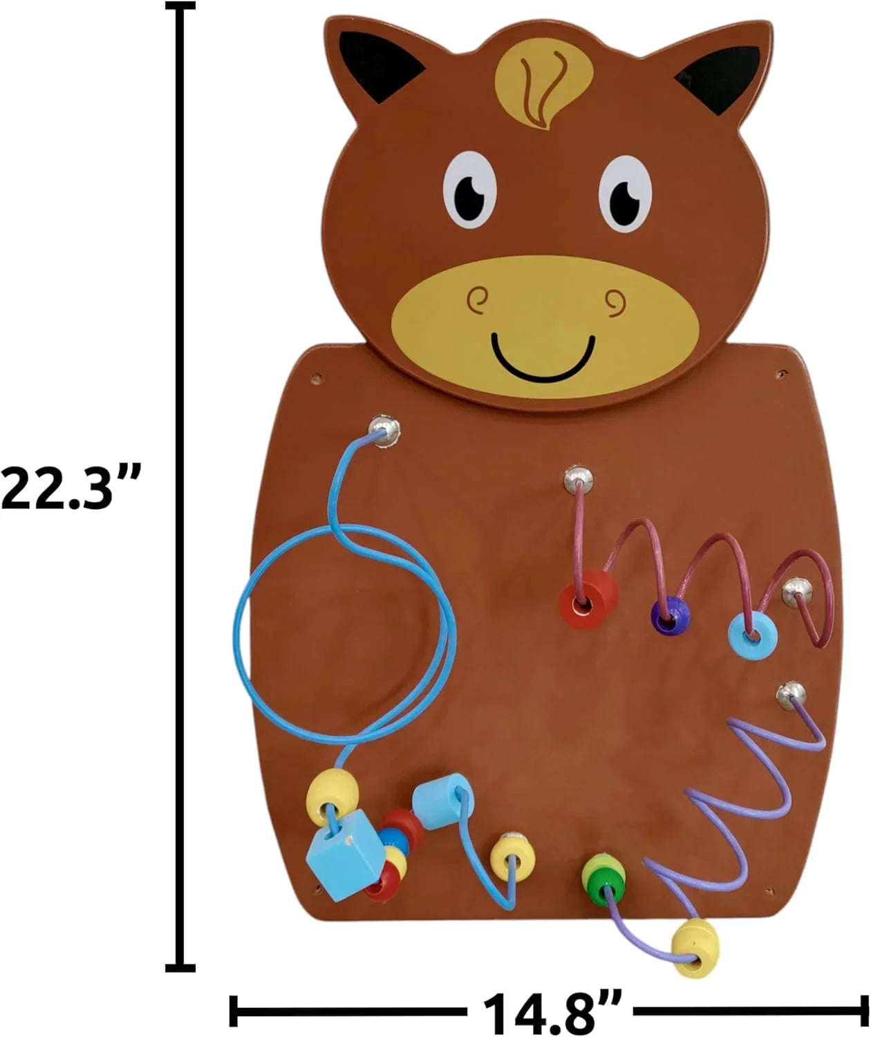 Toys Wooden Bear Wall Toy Educational Toy