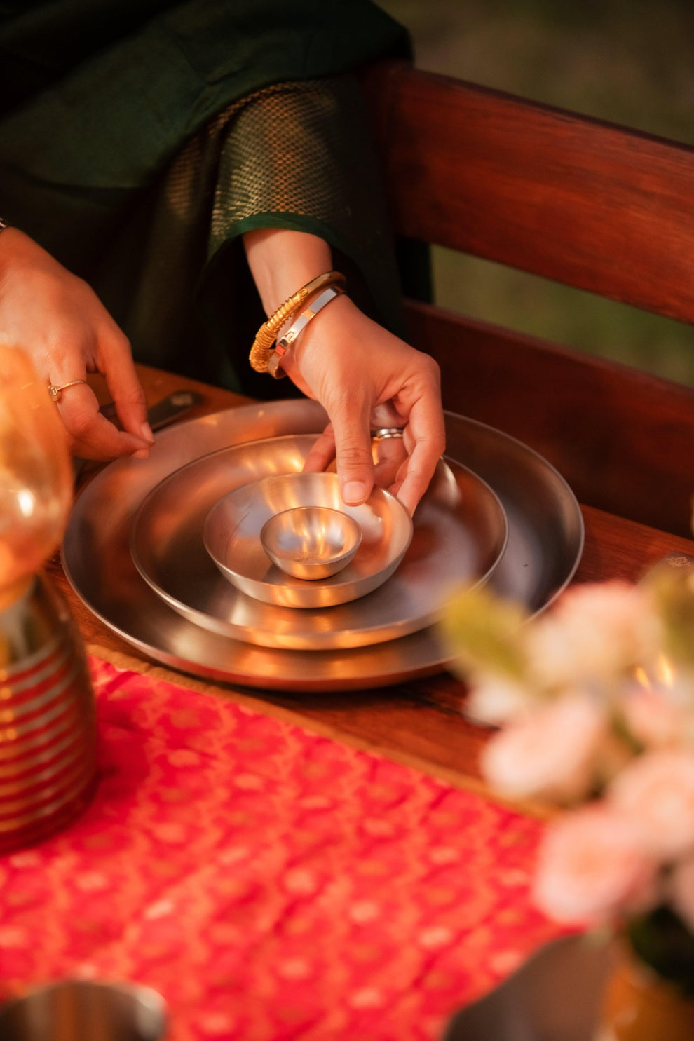 Kansa Quarter Plate - 7.5 Inches