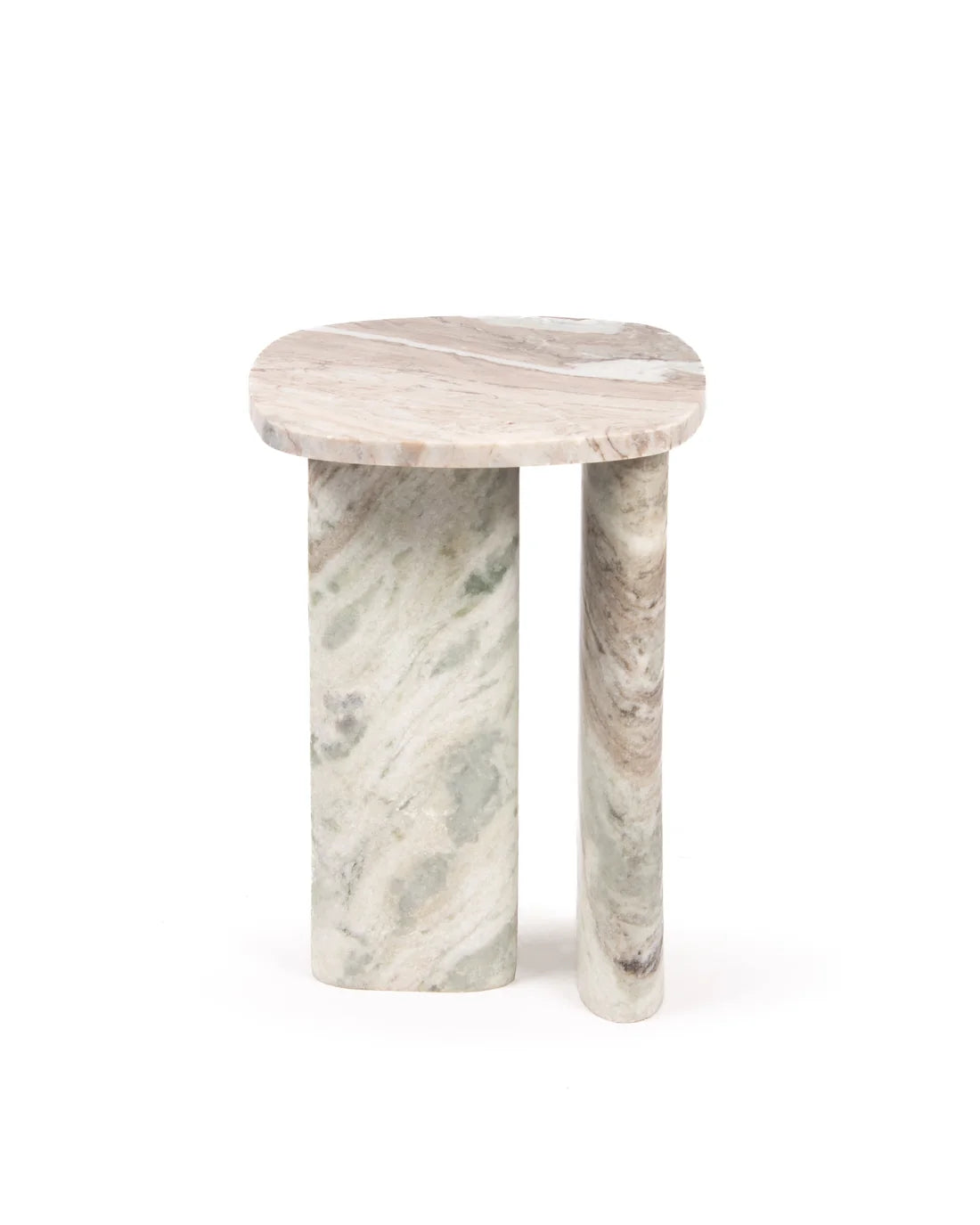 Eera - Butterscotch Marble | Side Table
