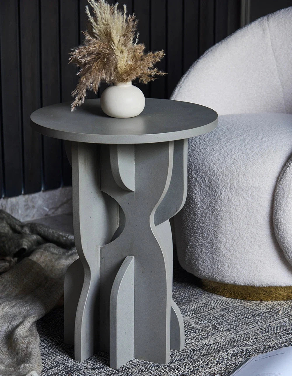 Fuzz - Limestone | Side Table