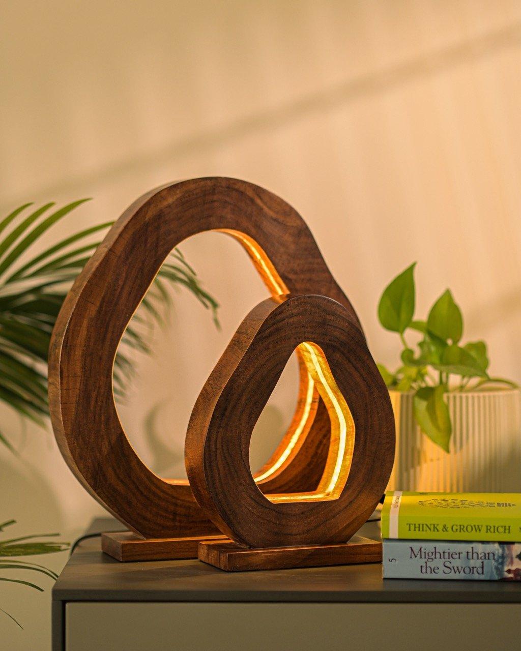 Radiance Illume LED Table Lamp for Living Room | Eco-Friendly Home Decor Lamp