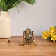 Lord Ganesh Writing Statue