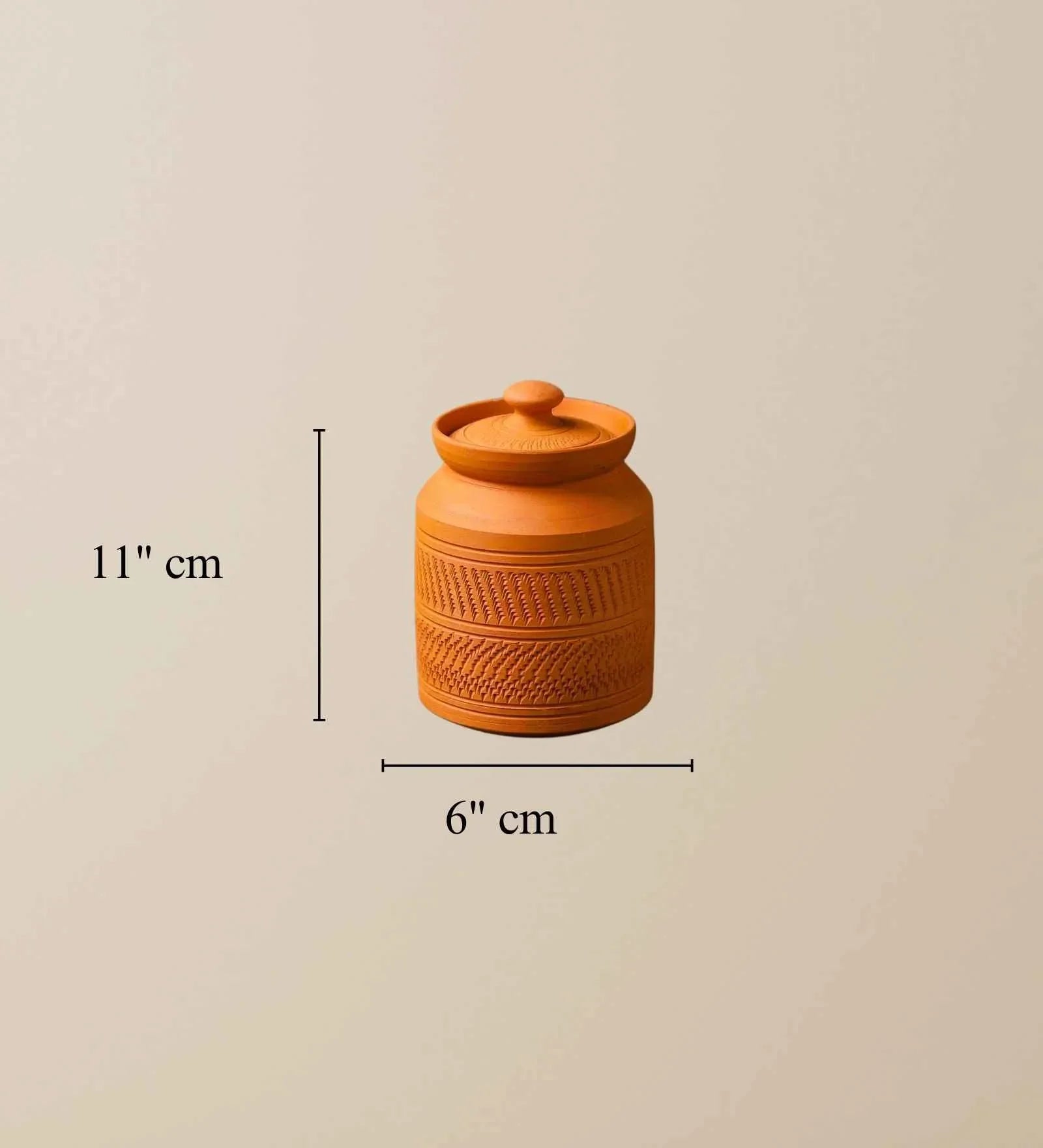 Terracotta Nawabi Sugar Pot