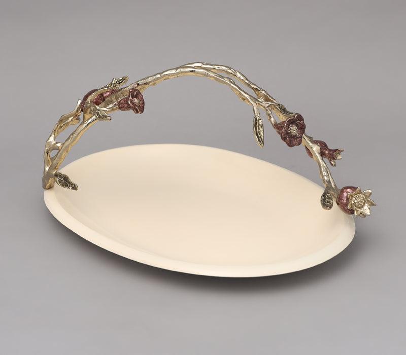 Pomo Orb Platter | Gold Finished