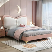 Modern Elegant Charm Queen Size Bed for Girls