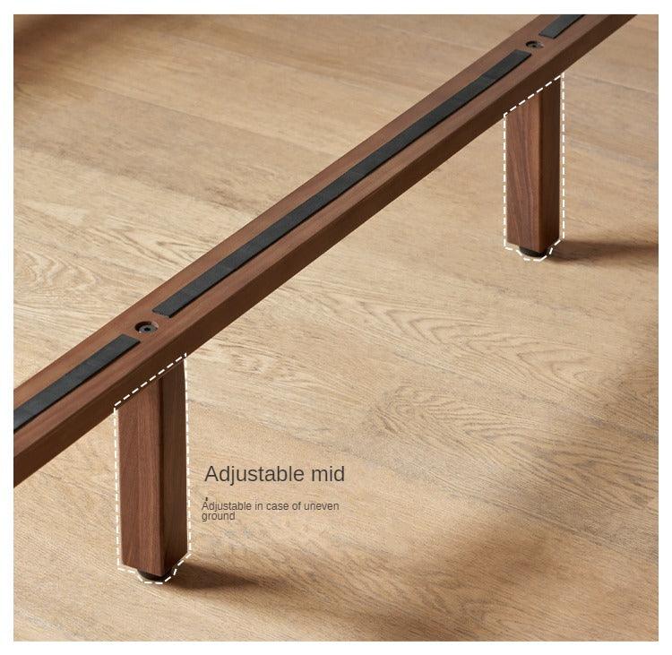 Mid Century Sheesham Solid Wood Bed